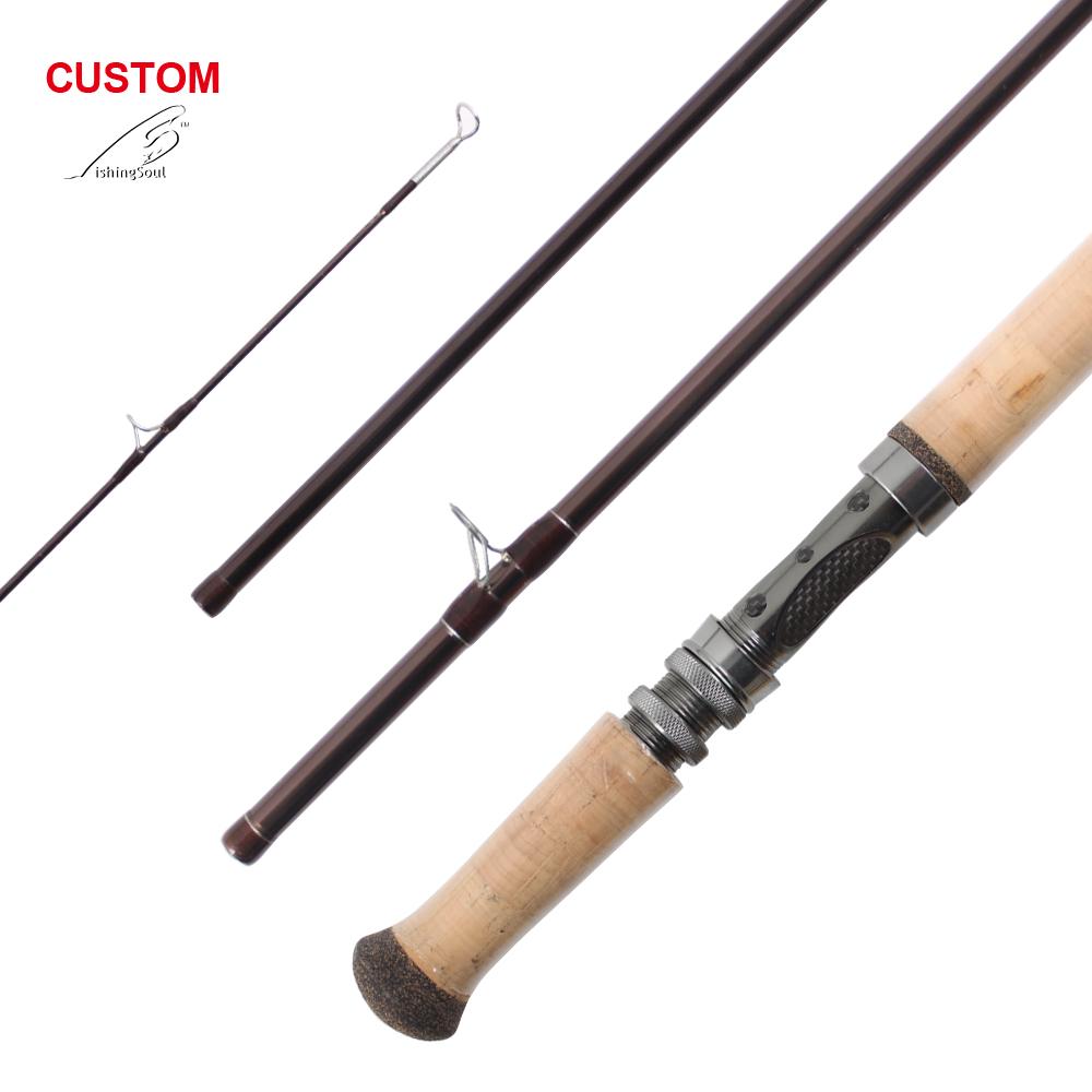 Fly fishing  rod for salmon steelhead
